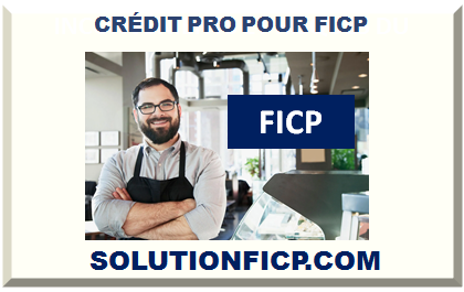 PRÊT PROFESSIONNEL POUR FICP